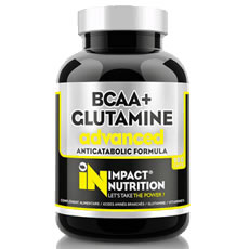 BCAA + Glut@mine advanced Impact Nutrition