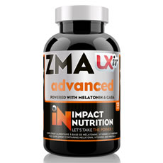 ZMA LXIR Impact Nutrition