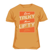 Scitec Tee-shirt Less Talky Tangerine